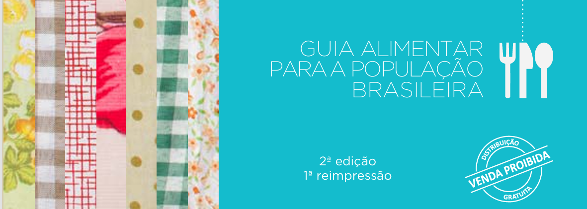 Capa do Guia Alimentar para a População Brasileira