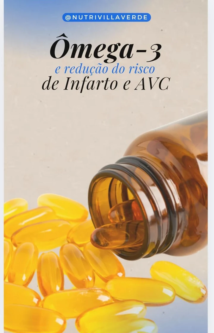 Frasco com cápsulas douradas de ômega-3